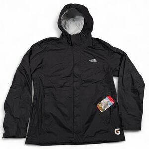 The North Face Venture 2 Jacket Mens XL NWT Black Waterproof Rain Hooded